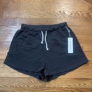 Perfect White Tee - Layla Shorts in Vintage Black (Small) NWT